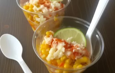 Easy and Delicious Corn in a Cup Recipe