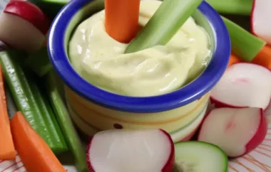 Easy and Delicious Curry Dip Recipe