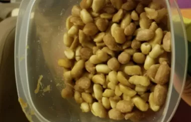 Easy and Delicious Honey Roasted Peanuts Recipe