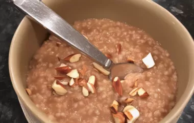 Easy and Delicious Instant Pot Vegan Steel Cut Oats with Apple and Cinnamon