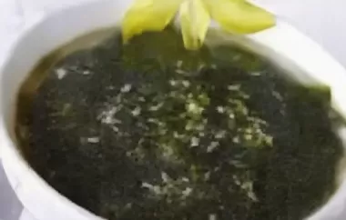 Easy and Delicious Korean-Style Seaweed Soup Recipe