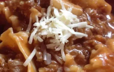 Easy and Delicious Lasagna Helper Recipe