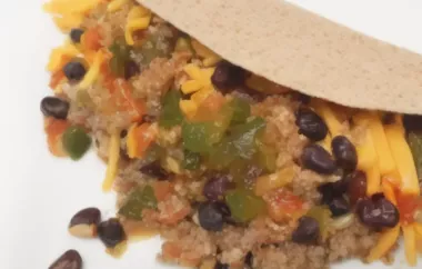 Easy and Delicious Mexican Black Bean and Turkey Wraps