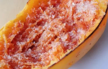 Easy and Delicious No-Fuss Baked Spaghetti Squash Recipe