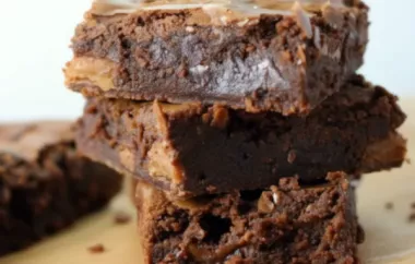 Easy and Delicious One-Bowl Brownies Recipe