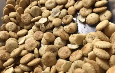 Easy and Delicious Ranch Oyster Crackers Recipe