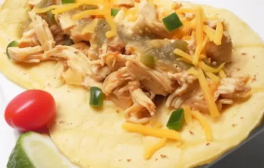 Easy and Delicious Shiner Bock Shredded Chicken Tacos Recipe