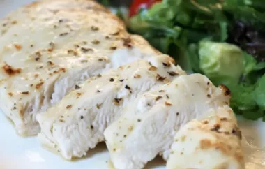 Easy and Flavorful Broiled Chicken Breasts