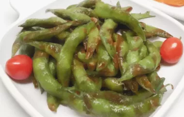 Easy and flavorful stir-fry with black beans, garlic, and edamame