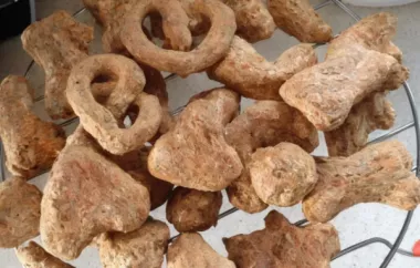 Easy and Nutritious Homemade Dog Treats with Carrot and Parsley