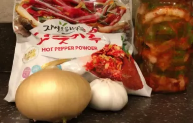 Easy and Refreshing Korean Refrigerator Pickles