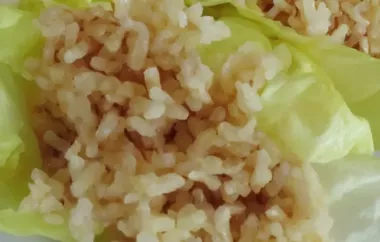 Easy and Simple Vegetarian Lettuce Wraps
