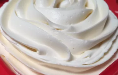 Easy and Tasty Buttercream Frosting Recipe