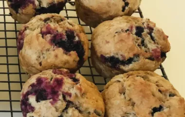 Easy Blueberry Muffins