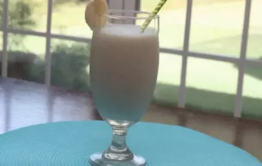 Easy Breezy Coconut and Banana Drink