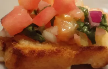 Easy Bruschetta