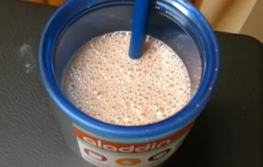 Easy Chocolate Mug Milkshake Recipe