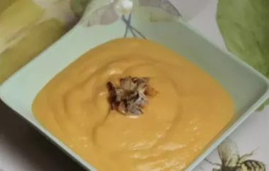 Easy Creamy Sweet Potato Soup Recipe