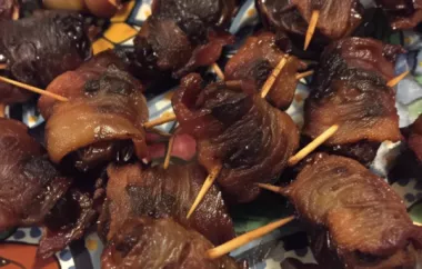 Easy Devils on Horseback Recipe with a Twist of Blue Cheese