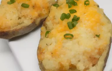 Easy-Fast Vegan Twice Baked Potato