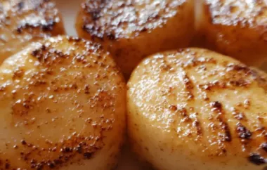 Easy Garlic Lemon Scallops