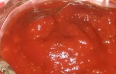 Easy Homemade Ketchup Recipe