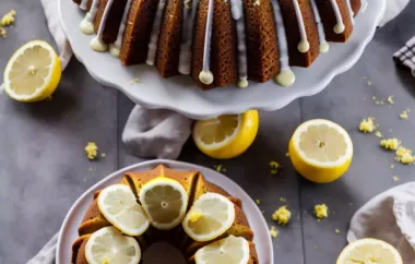 Easy Lemon Lover's Bundt Cake