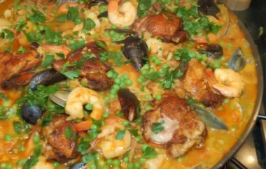 Easy Paella Recipe - Quick and Delicious Spanish Dish
