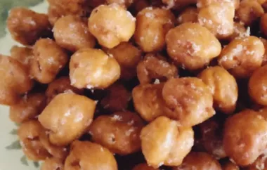 Easy Roasted Chickpeas