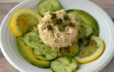 Easy Salmon-Avocado Salad