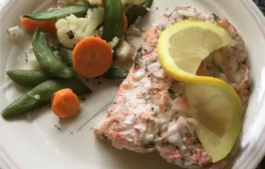 Easy Salmon with Lemon and Dill Recipe