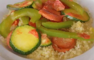 Easy Skillet Sausage and Vegetables