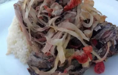 Easy Slow Cooker Ropa Vieja