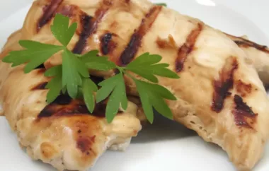 Easy Soy and Garlic Marinated Chicken Recipe
