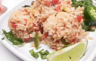 Easy Spanish Rice Recipe Cooked in the Pressure Cooker