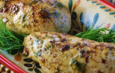 Easy Three-Ingredient Baked Chicken Breasts