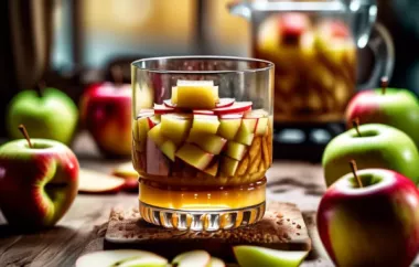 Easy Upside-Down Russian Biskvit with Apples