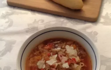 Eggplant Supper Soup