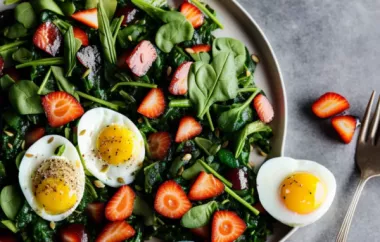 Eggs and Greens: A Healthy and Delicious Breakfast