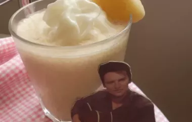 Elvis Smoothie: Almond and Banana