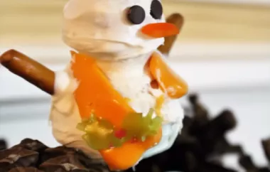 Festive Snowman Cookie Pops