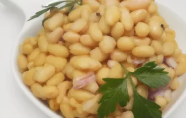 Feves au Lard Maison Baked Beans with Maple Syrup