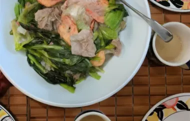 Filipino Pork Sinigang