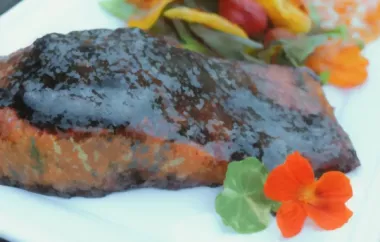 Firecracker Salmon with Spicy Molasses