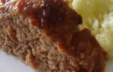 Firefighter's Meatloaf: A Hearty and Flavorful Dish