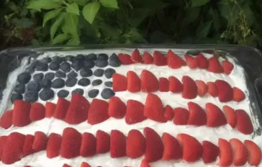 Flag Cake
