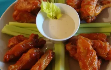 Flavorful and Crispy Buffalo Chicken Wings Recipe