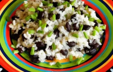 Flavorful and Hearty Cumin Black Beans and Rice Recipe