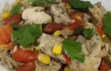 Flavorful Cilantro Chicken and Rice Recipe