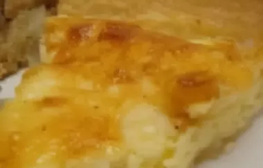 Flavorful Onion Quiche with a Golden Crust